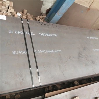 Piastra in acciaio resistente all'usura NM400